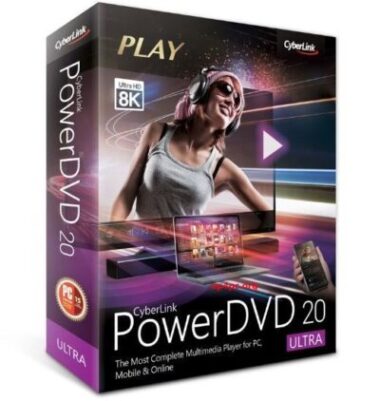 CyberLink PowerDVD Ultra 21 Crack & Activation Key 2022 Free Download