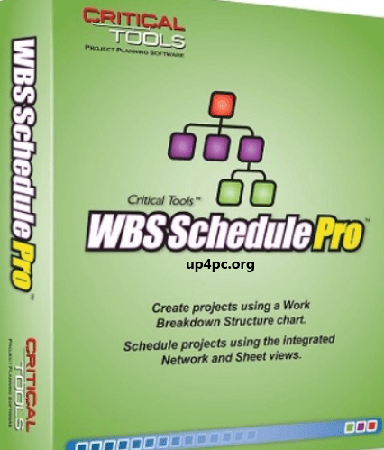 WBS Schedule Pro 5.3.3226 Crack